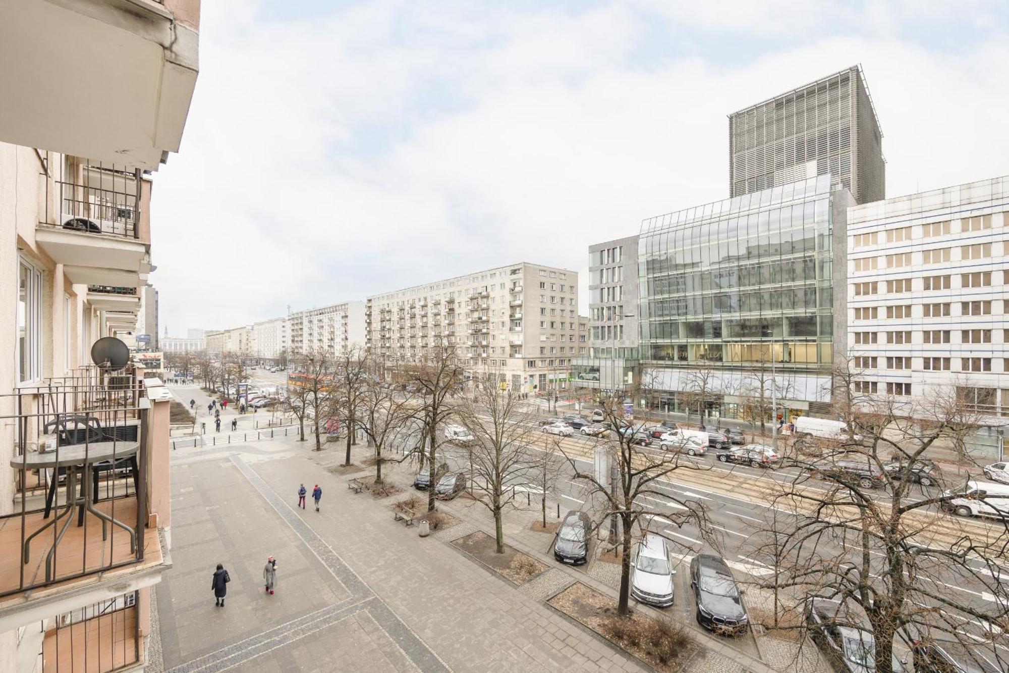 Marszalkowska Stylish Apartment With Balcony Warsaw Center By Noclegi Renters Εξωτερικό φωτογραφία