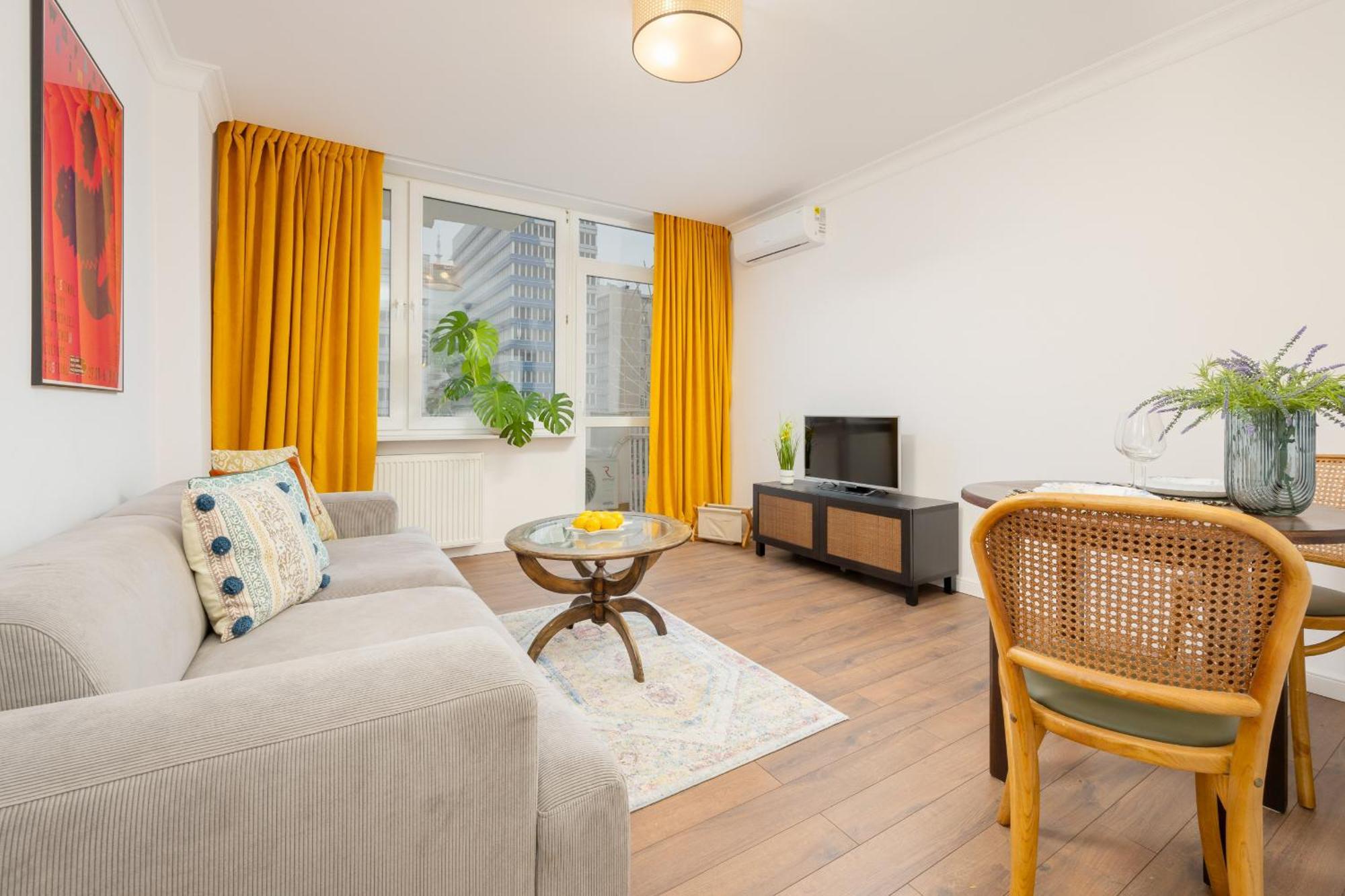 Marszalkowska Stylish Apartment With Balcony Warsaw Center By Noclegi Renters Εξωτερικό φωτογραφία